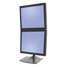 Ergotron DS100 Dual-Monitor Desk Stand, Vertical