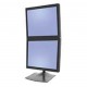 Ergotron DS100 Dual-Monitor Desk Stand, Vertical